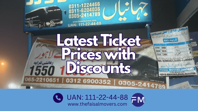 Faisal Movers Jahanian Contact Number for Online Ticket Booking 