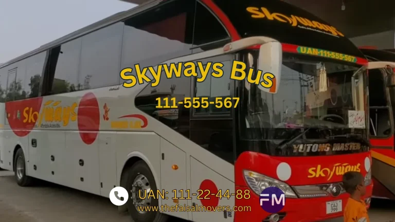 Skyways Sargodha 10 Skyways Bus